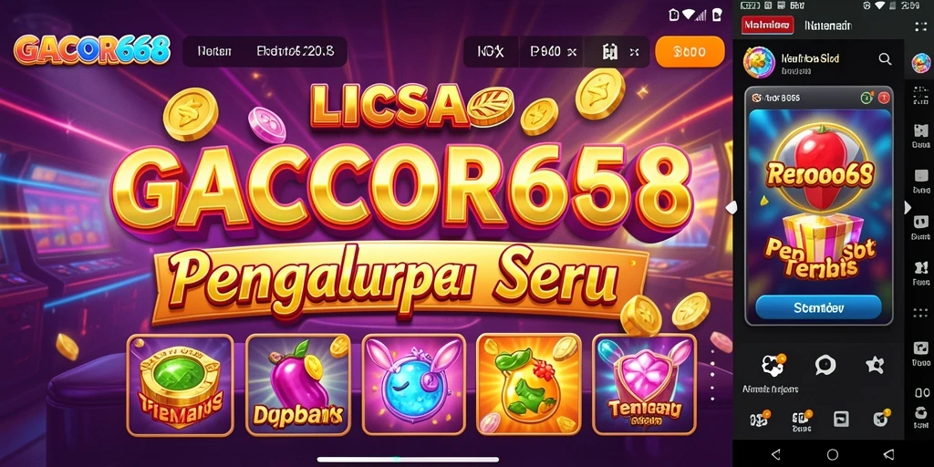 Screenshot GACOR668 menampilkan gameplay Slot yang seru dan mengasyikkan.