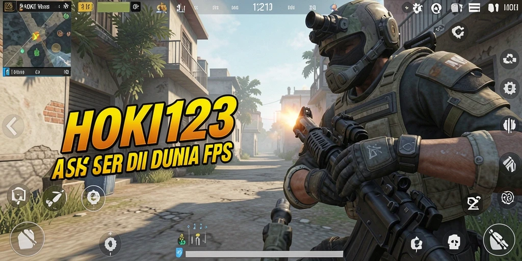 Screenshot HOKI123 menampilkan aksi tembak-menembak yang mendebarkan.