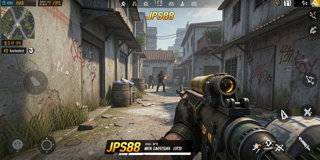 Tampilan gameplay JPS88 yang mendebarkan dan penuh aksi.