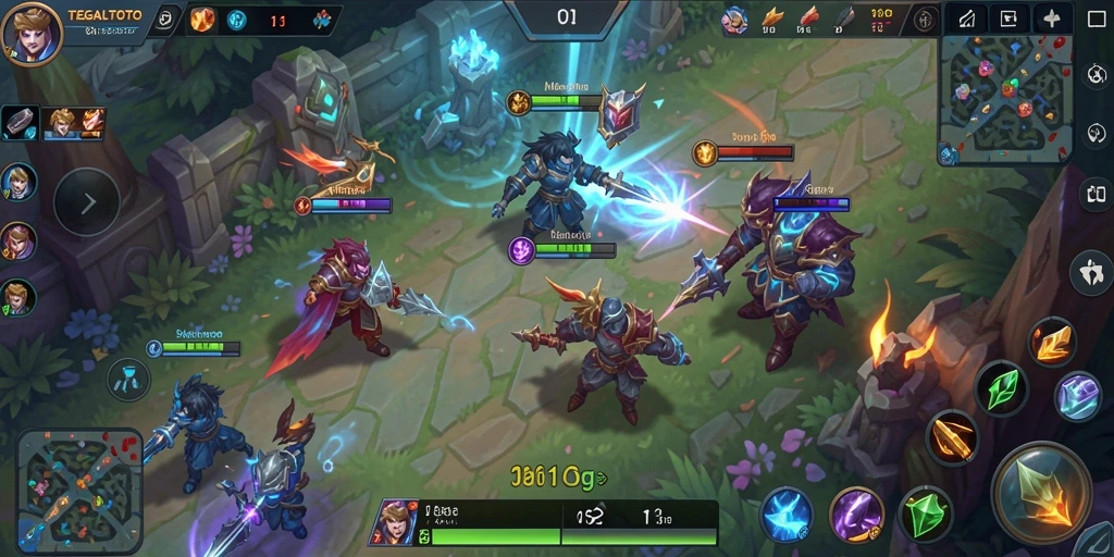 Tampilan gameplay seru dan dinamis dari TEGALTOTO.