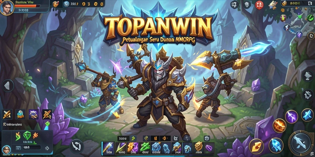 Tampilan gameplay menarik dari TOPANWIN yang menawan dan penuh aksi.